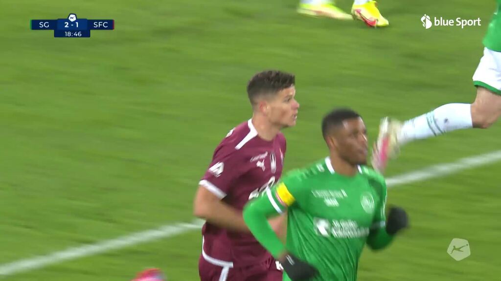 19. Minute: Stillhart klärt auf der Linie