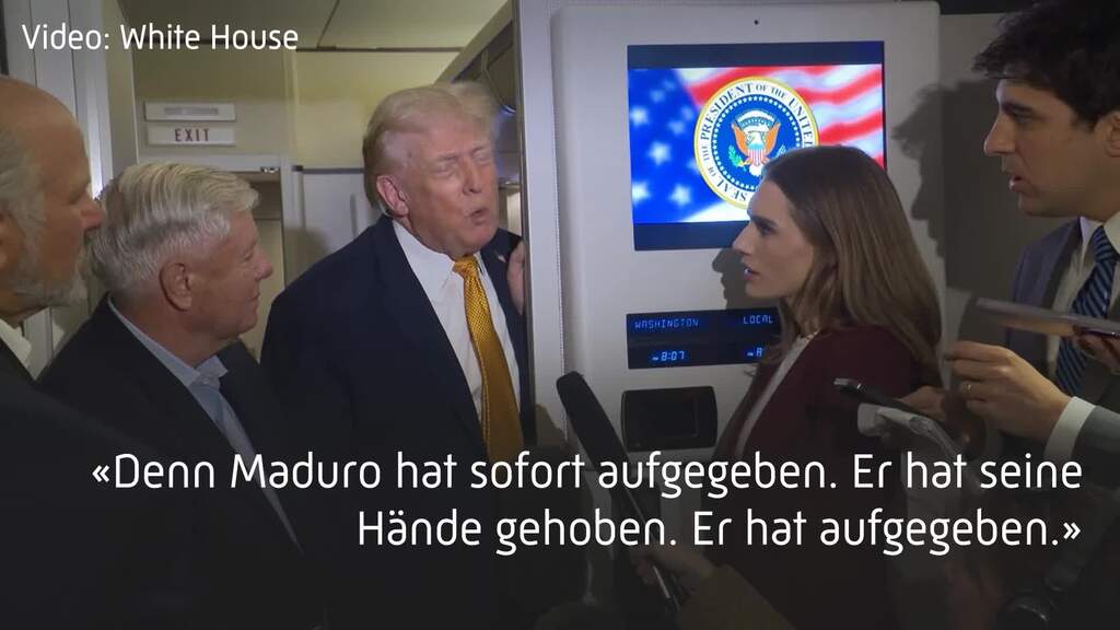 Entmachtung in Venezuelas: Trump droht Venezuelas geschäftsführender Präsidentin