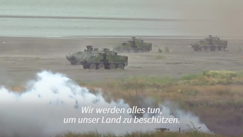 Taiwans Militär simuliert chinesische Invasion