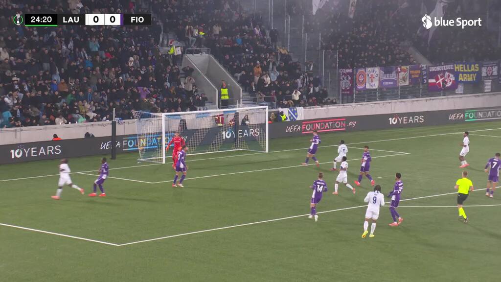 Diese Vorarbeit mit der Hacke hätte ein Tor verdient …