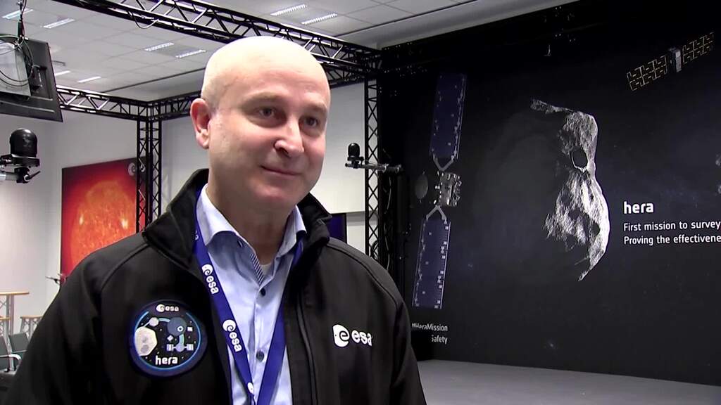 ESA-Sonde «Hera» soll Asteroiden-Abwehr erforschen
