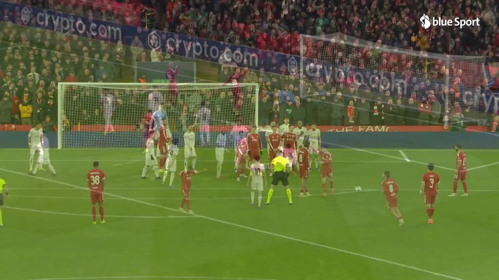 Salah trifft nach cleverer Freistoss-Variante