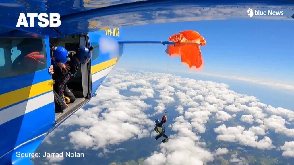 Australie : Un parachutiste survit à un accident en plein saut 