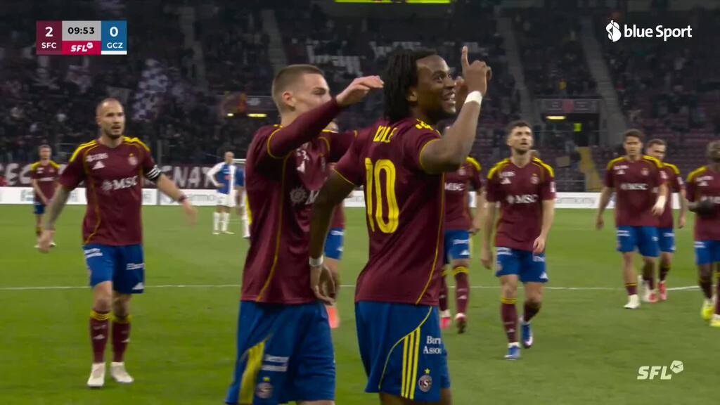 10. Minute: Kadile doppelt nach