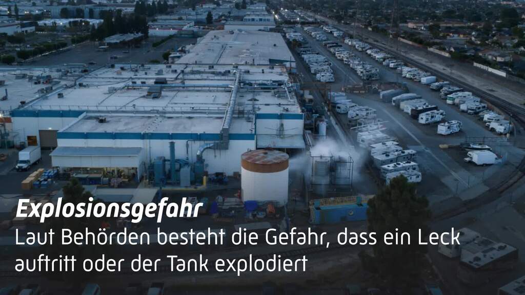 USA: Lagertank droht zu explodieren – Zehntausende evakuiert