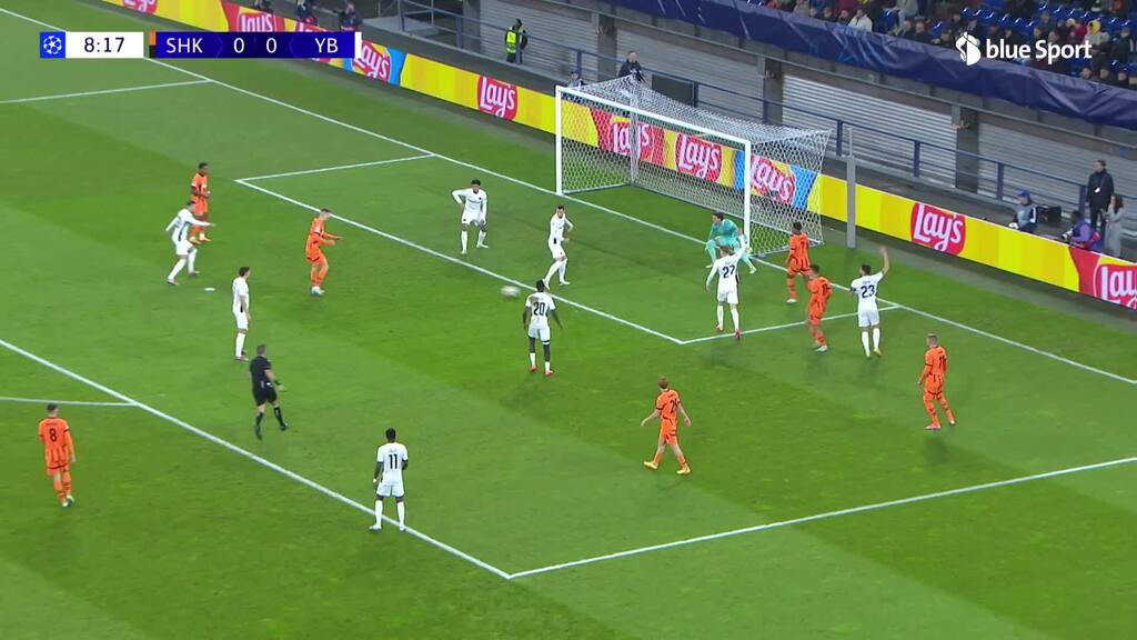 9. Minute: Schachtar jubelt, doch das Tor zählt nicht