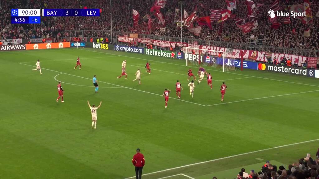 95. Minute: Palhinha trifft nur die Latte
