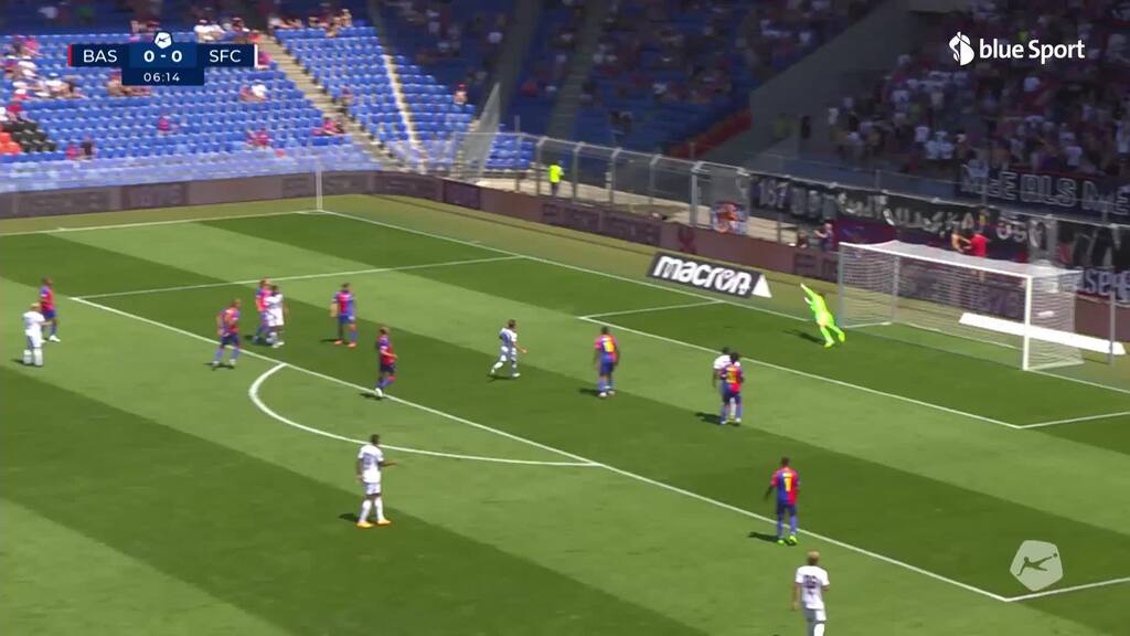 7. Minute: Pflücke schiesst nur knapp am Tor vorbei