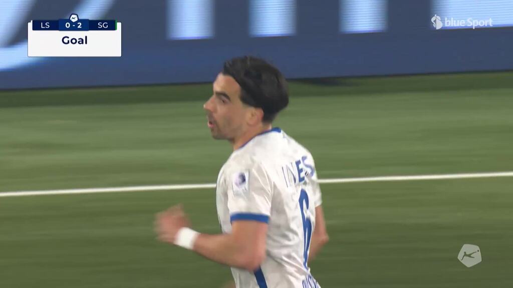 34. Minute: Dussenne verkürzt für Lausanne-Sport