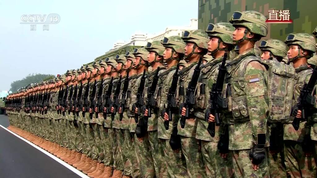 China demonstriert bei Parade militärische Stärke