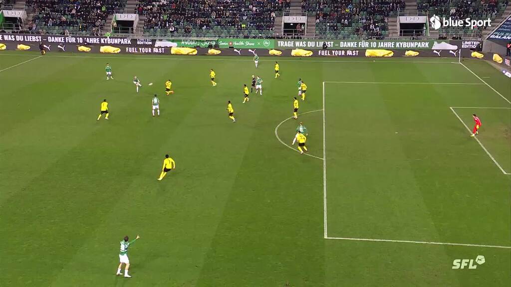 Boukhalfa trifft zur frühen Führung für St.Gallen