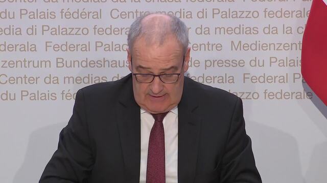 Parmelin zu Zollverhandlungen: «Wir können uns nicht zurücklehnen»