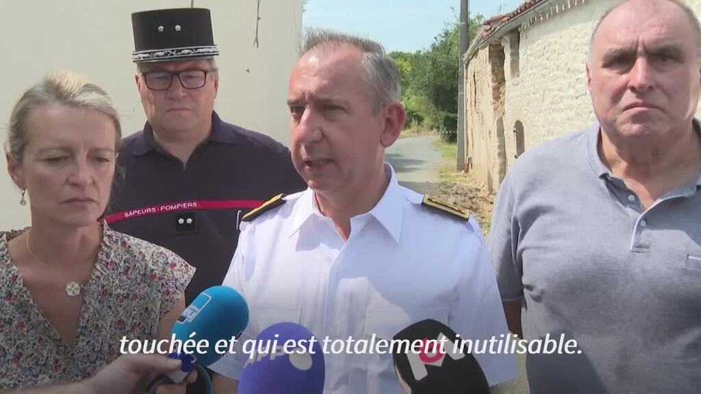 Après le séisme, des maisons fissurées et des habitants relogés