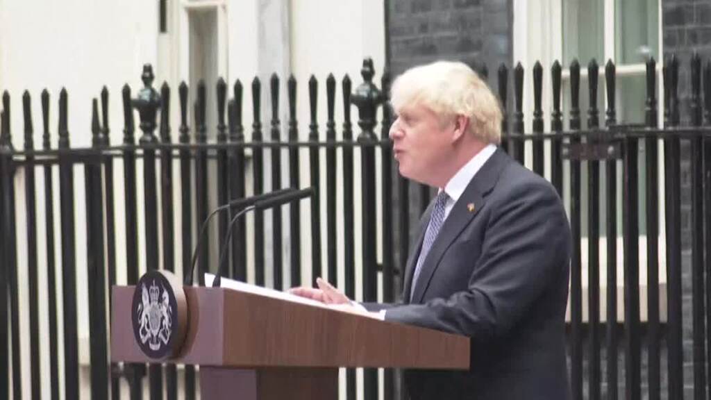 Rücktritt: Boris Johnson gibt sich geschlagen