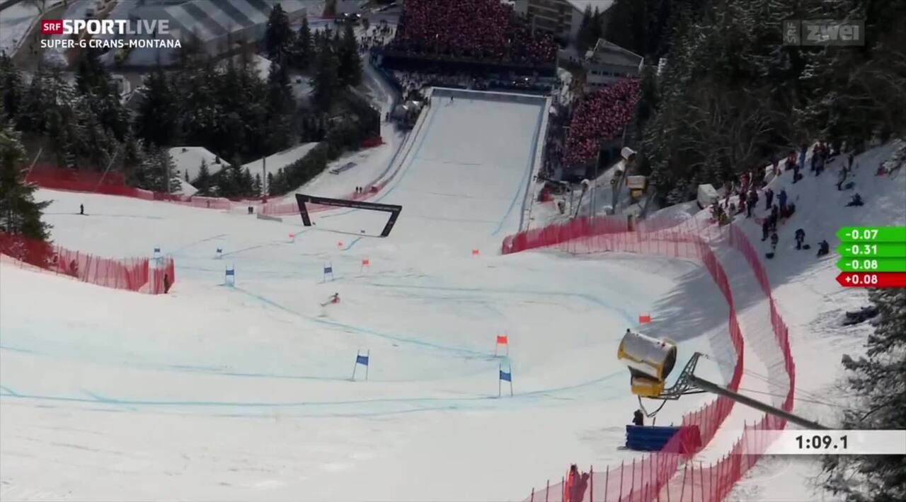 Malorie Blanc fährt in Crans-Montana sensationell zum Sieg