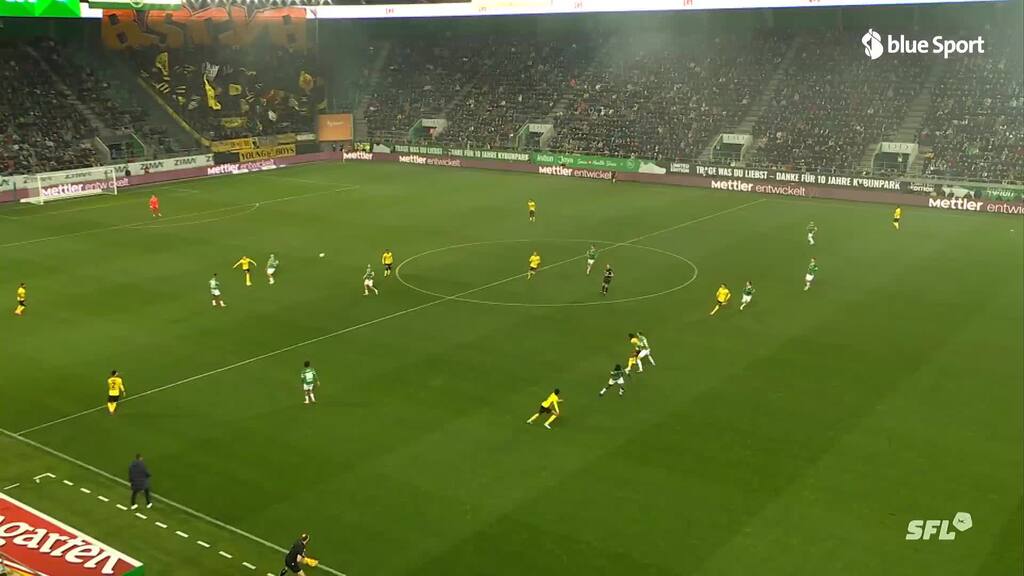 YB profitiert von Ambrosius-Patzer und geht wieder in Führung