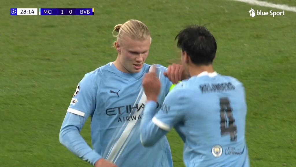 Gegen Haaland kann auch Kobel nichts anrichten