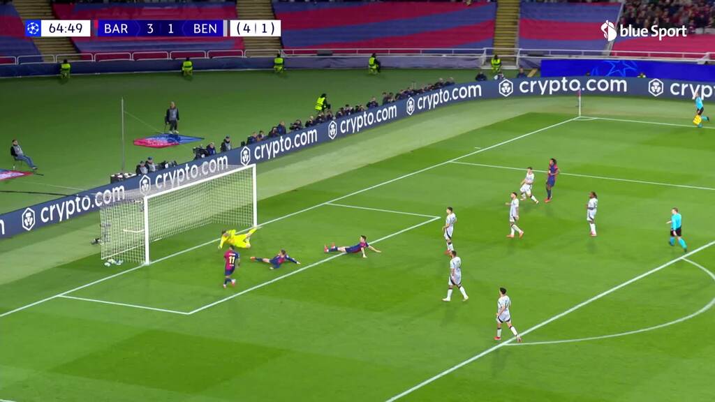 De Jong verpasst das 4:1