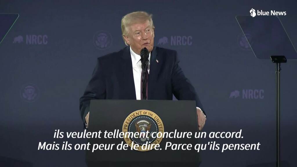Trump affirme que l'Iran veut un accord pour mettre fin à la guerre