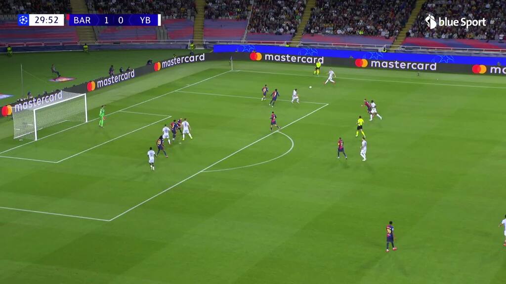 30. Minute: Chance YB durch Colley