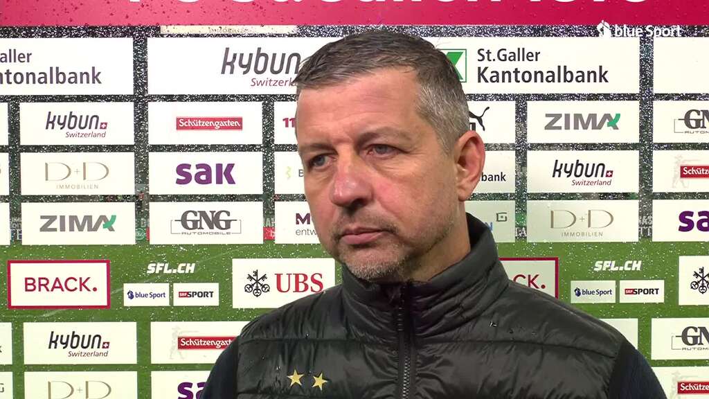 Scheiblehner: «Man muss akzeptieren, dass St.Gallen einfach besser war»