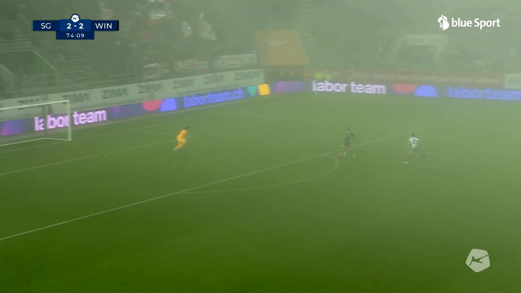 Di Giusto stürmt alleine auf Zigi zu