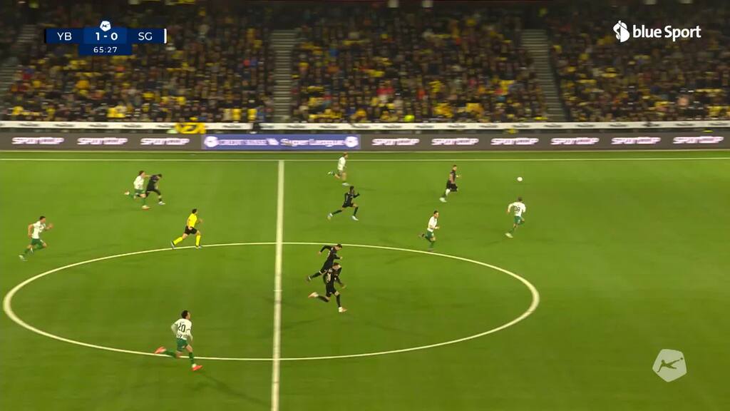 66. Minute: Zigi bewahrt den FCSG mit starker Parade vor dem zweiten Gegentreffer