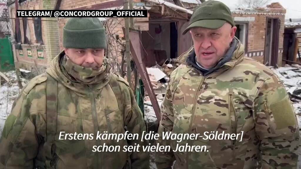 Wagner-Söldner in der Ukraine brüsten sich mit eigener Effektivität