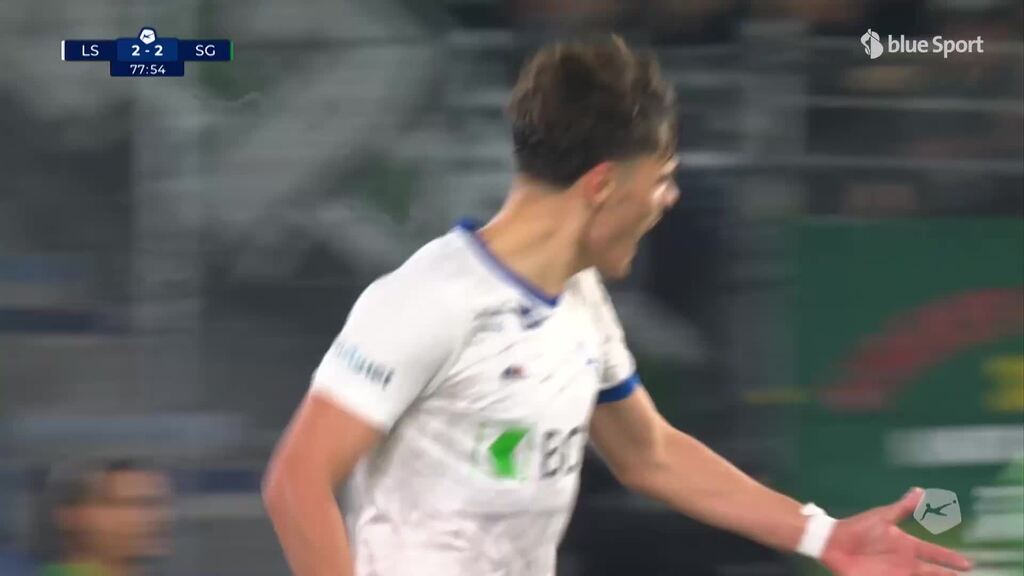 78. Minute: Rrudhani markiert den Ausgleich für Lausanne