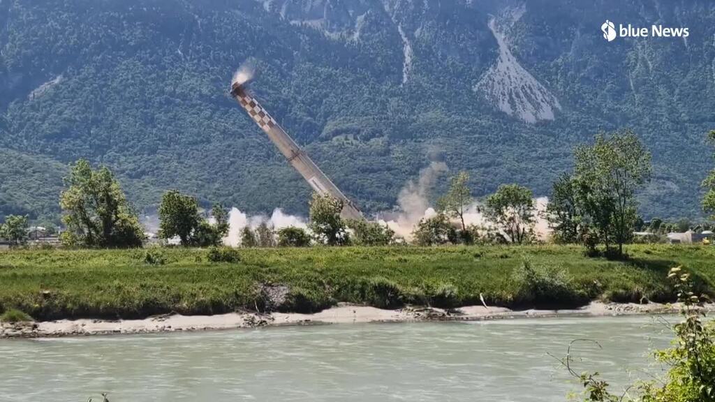 Explosions: les cheminées de Tamoil détruites à l’explosif