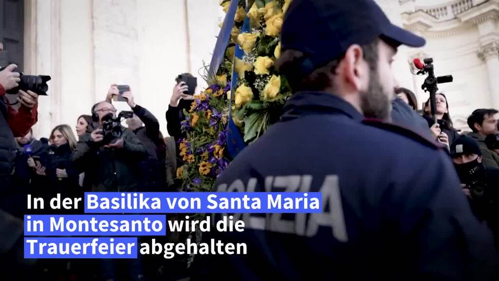 Hunderte Trauernde erweisen Gina Lollobrigida die letzte Ehre