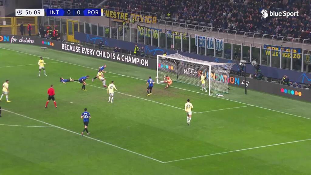 57. Minute: Mehdi Taremi hat Portos Führungstreffer auf dem Fuss