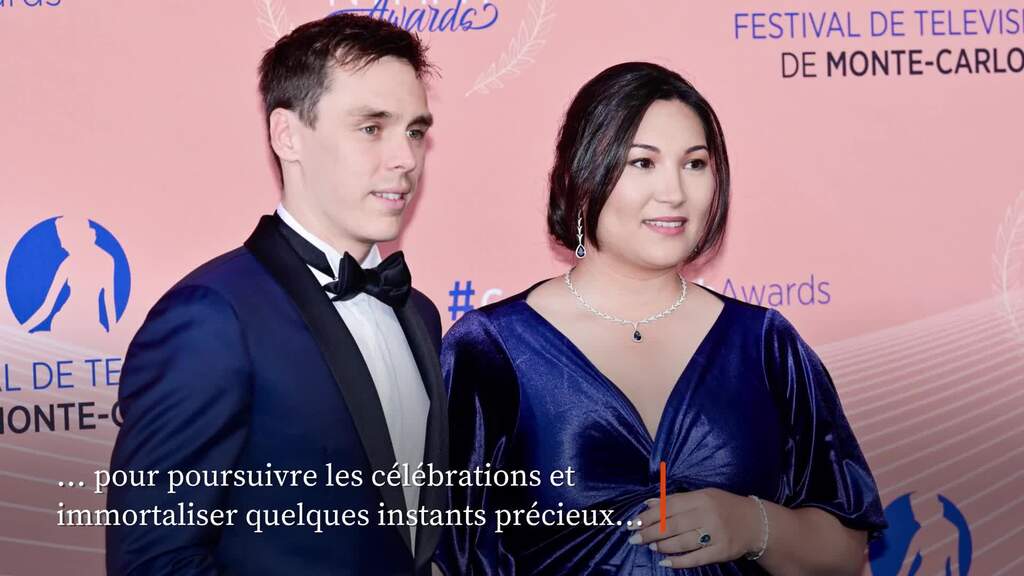 Marie et Louis Ducruet ont baptisé leur fille d'un an