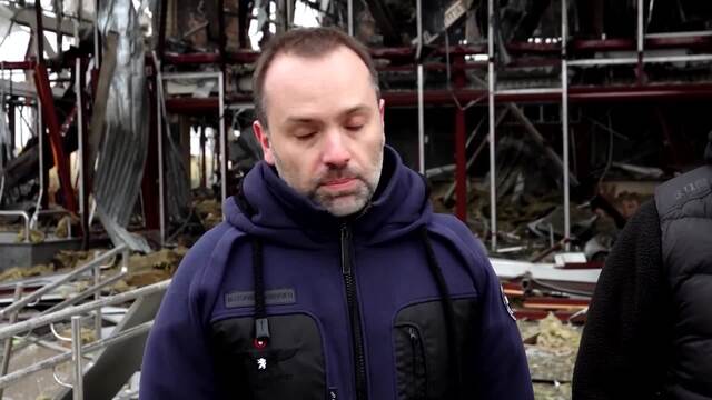 Russischer Luftgrossangriff trifft Bahnknotenpunkt bei Kiew