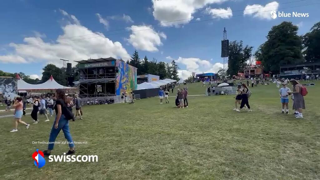 Der zweite Gurten-Tag beginnt, aber ...