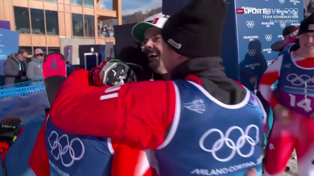 Nef e Von Allmen d’oro, Odermatt e Meillard d’argento nella combinata!