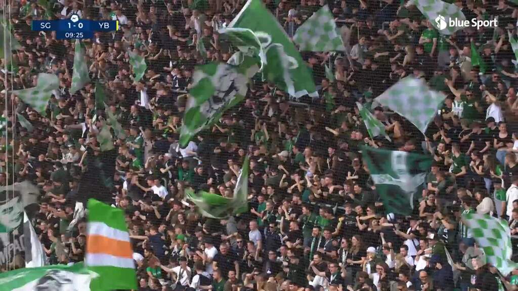 10. Minute: Tor St. Gallen 1:0 durch Stevanovic