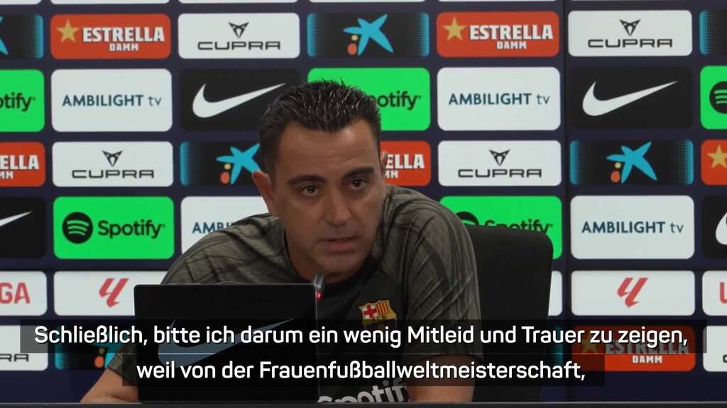 Barça-Trainer Xavi verurteilt Rubiales' Verhalten als «völlig unakzeptabel»