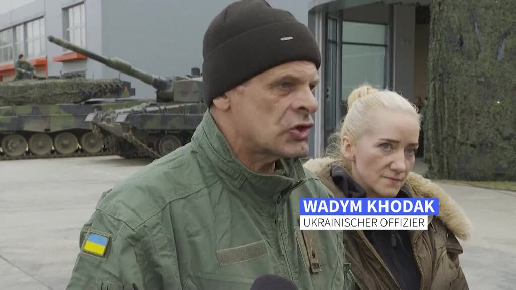 Ukrainer am Leopard ausgebildet: «Er bringt uns dem Sieg näher»