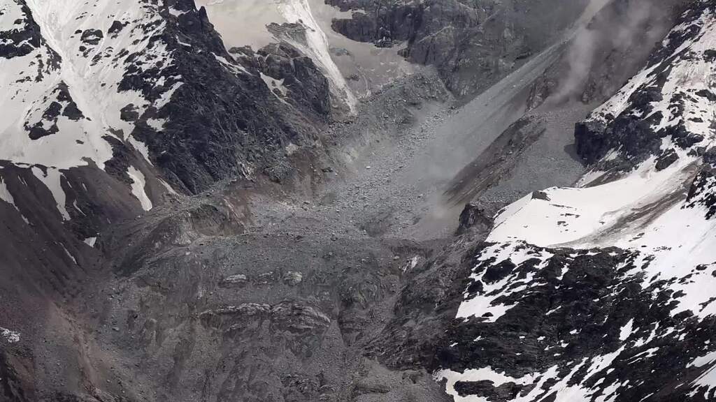 Blatten – Le Petit Nesthorn demeure en mouvement