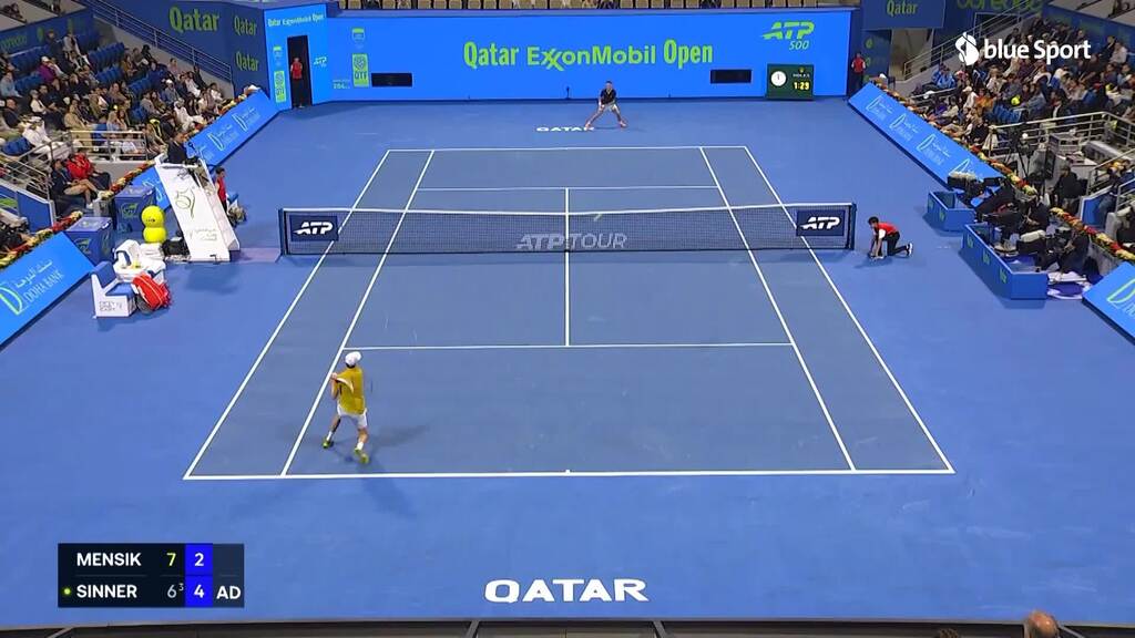 Sinner verliert in Doha gegen Mensik