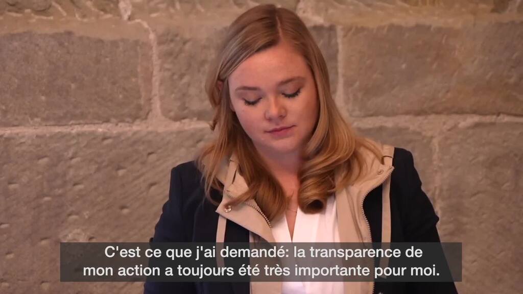 La déclaration de Valérie Dittli suite aux révélations de l'audit la concernant