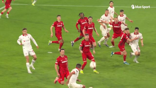 Pau Víctor mit dem ersten Braga-Tor