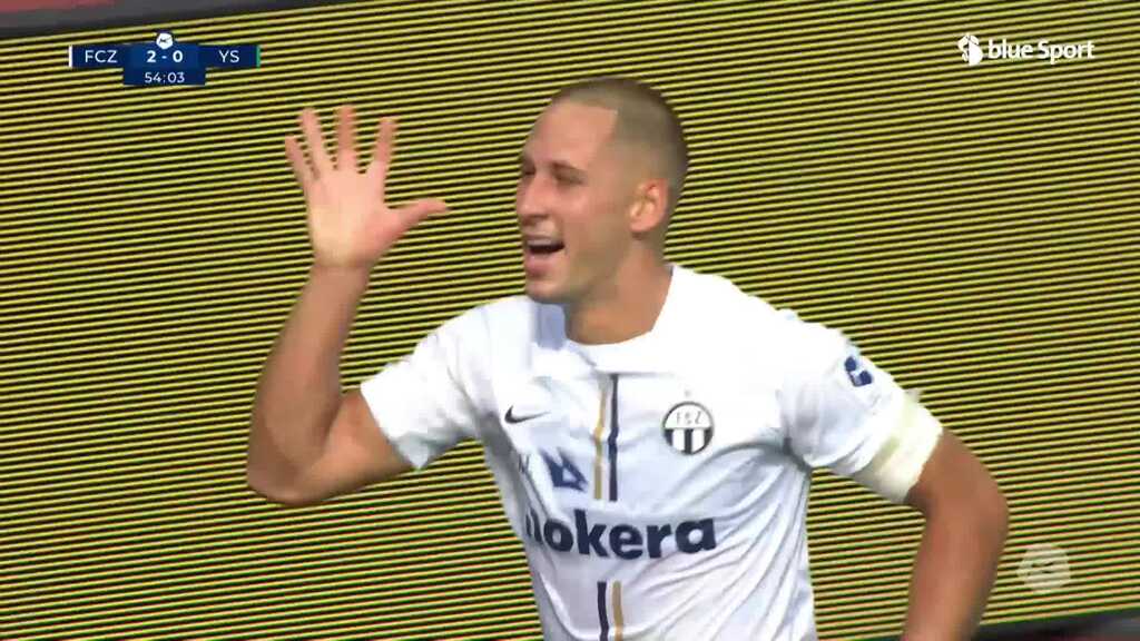 54.Min: Katic Tor für Zürich
