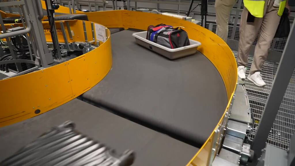 Nouvelle installation de tri des bagages à l'aéroport de Zurich