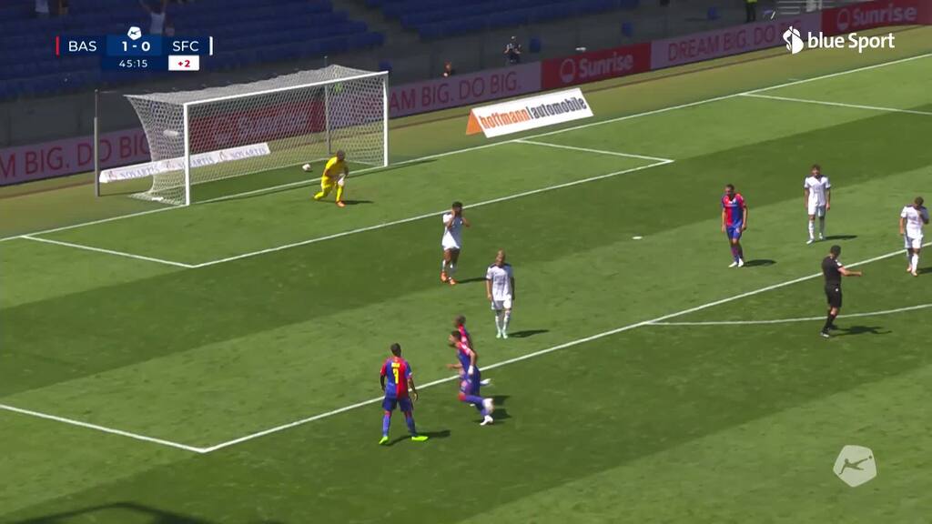 46. Minute: Ndoye bringt den FCB in Front