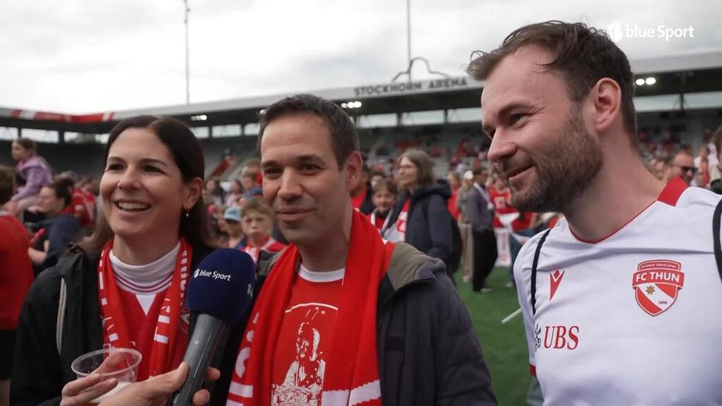 «Chapeau vor dieser Mannschaft«: Das sagen die Thuner Fans zum Meistertitel