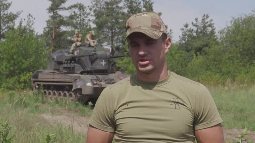 So kämpft die ukrainische Armee mit deutschen Gepard-Panzern