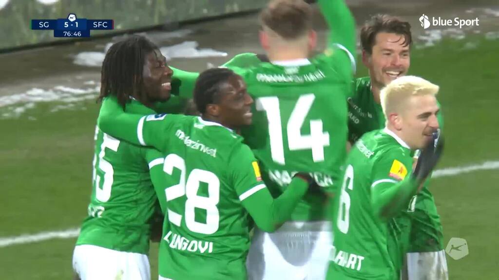 77. Minute: Schubert macht den Deckel drauf