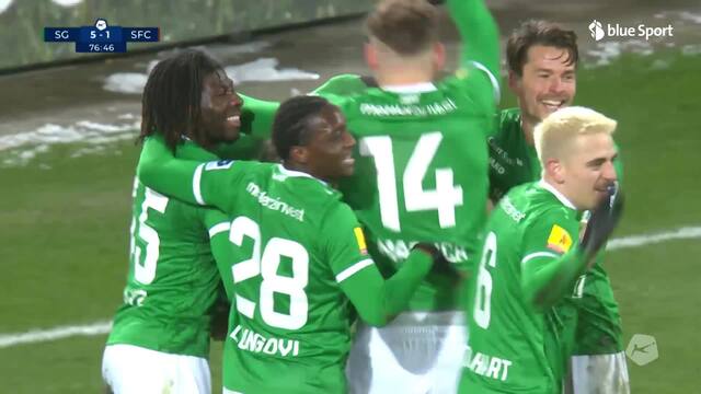 77. Minute: Schubert macht den Deckel drauf